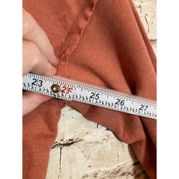 Rae Mode Sweatshirt Womens Small Dark Mauave Pockets Athletic Athleisure Cotton - Picture 7 of 12